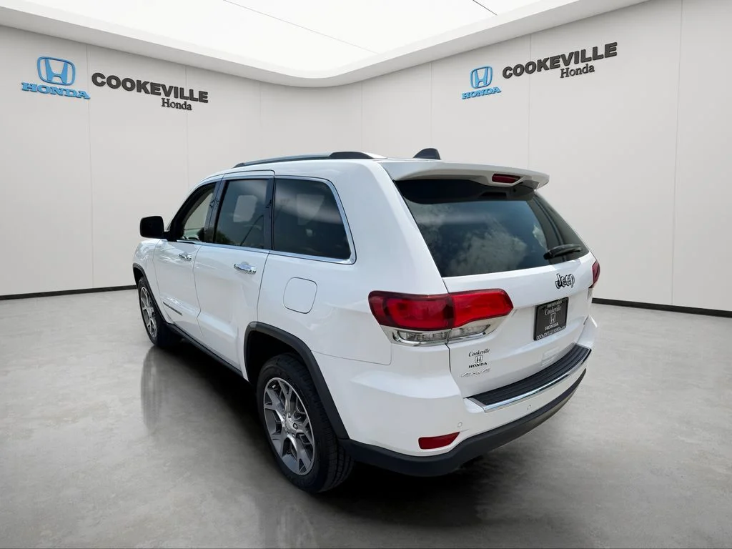 Used 2021 Bright White Clearcoat Jeep Limited image 5