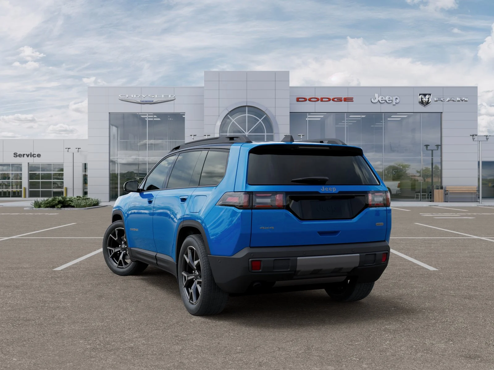 New 2026 Hydro Blue Pearl-Coat Exterior Paint Jeep Overland image 26