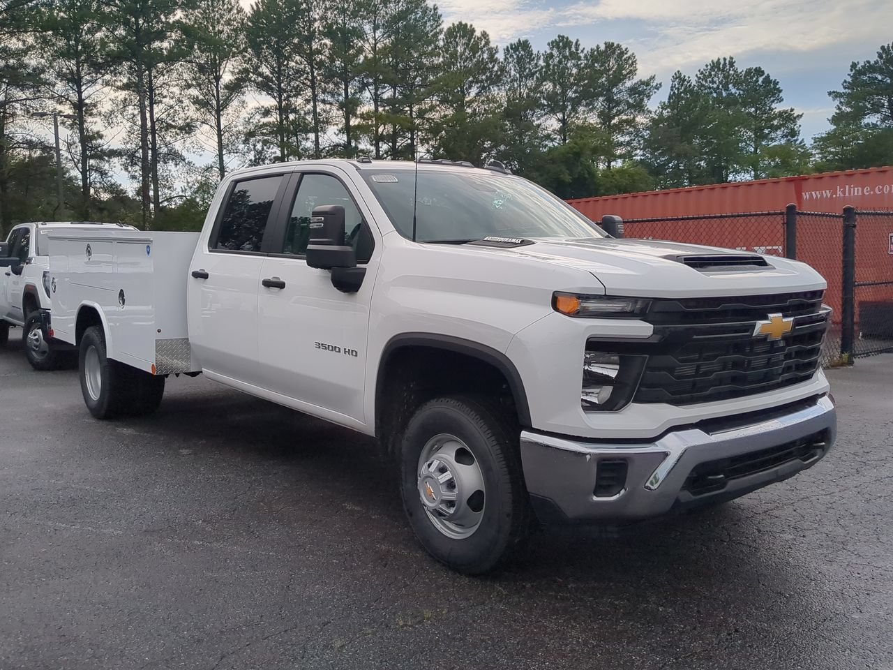 New 2025 Summit White Chevrolet Work Truck image 2