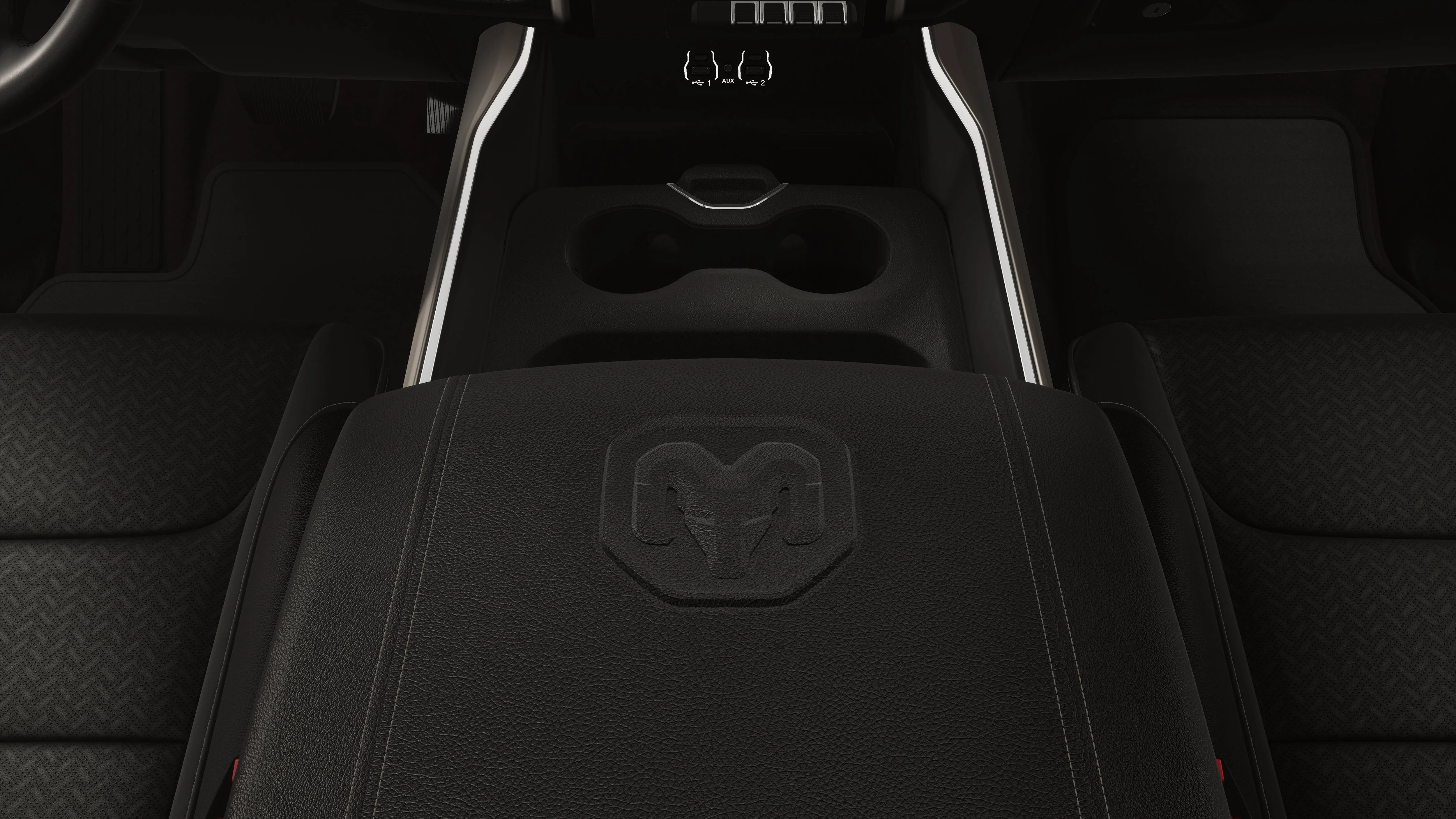 New 2026 Diamond Black Crystal Pearl-Coat Exterior Paint RAM LARAMIE image 4