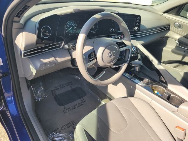 Certified Used 2021 Blue Hyundai SEL image 12