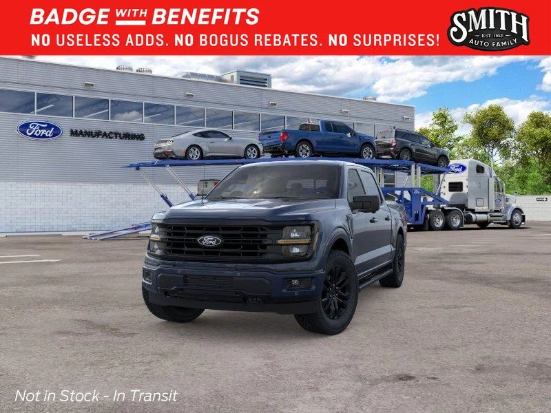 New 2026 Antimatter Blue Metallic Ford XLT image 3