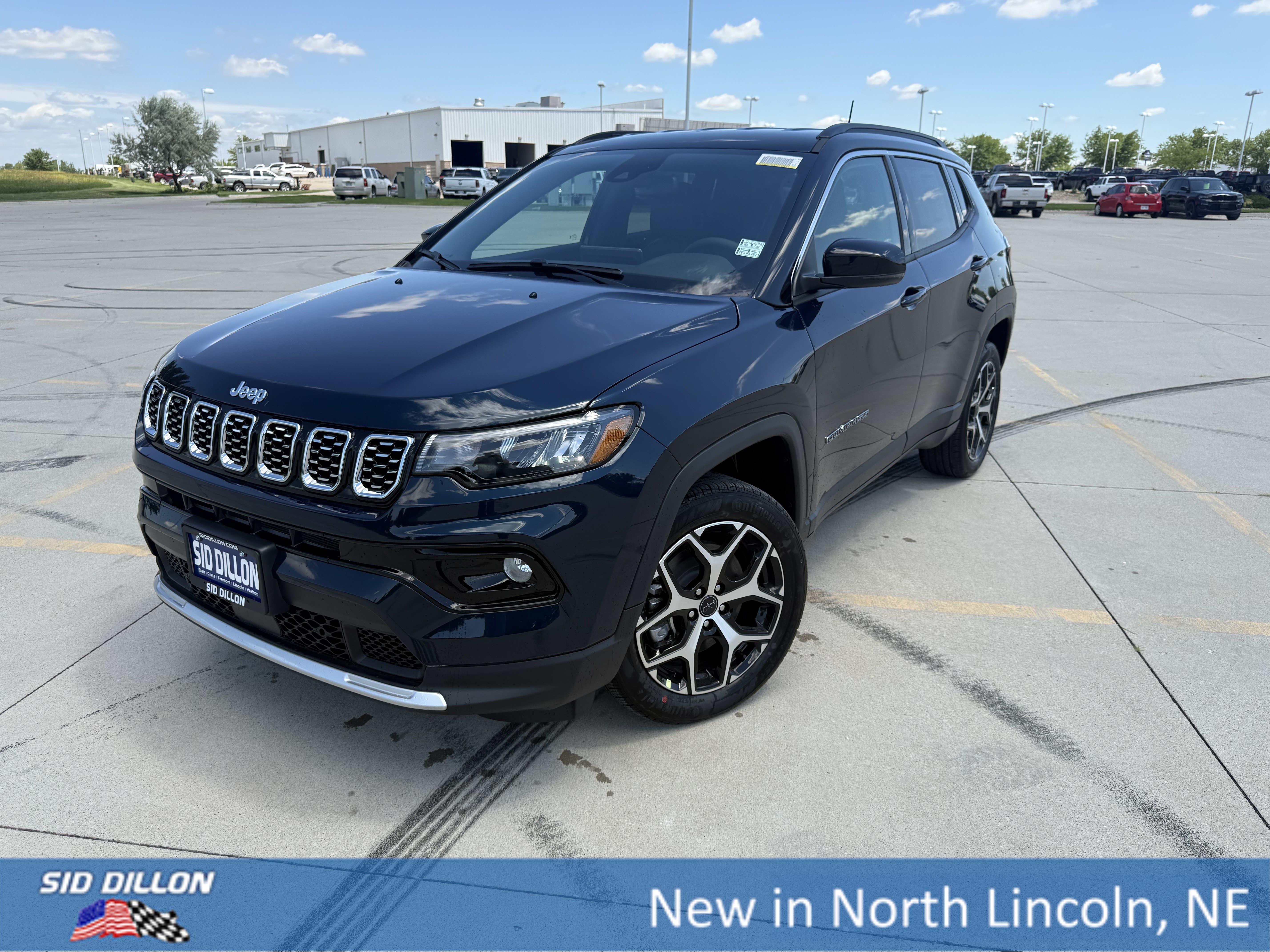 New 2026 Fathom Blue Pearl Coat Jeep Limited image 1