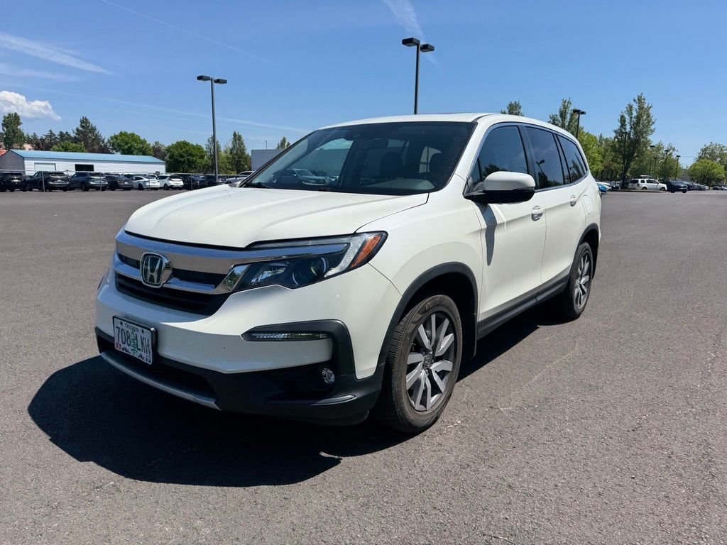 Used 2019 White Diamond Pearl Honda EX-L image 3