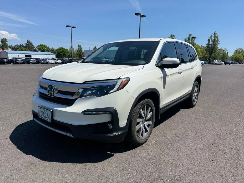 Used 2019 White Diamond Pearl Honda EX-L image 3