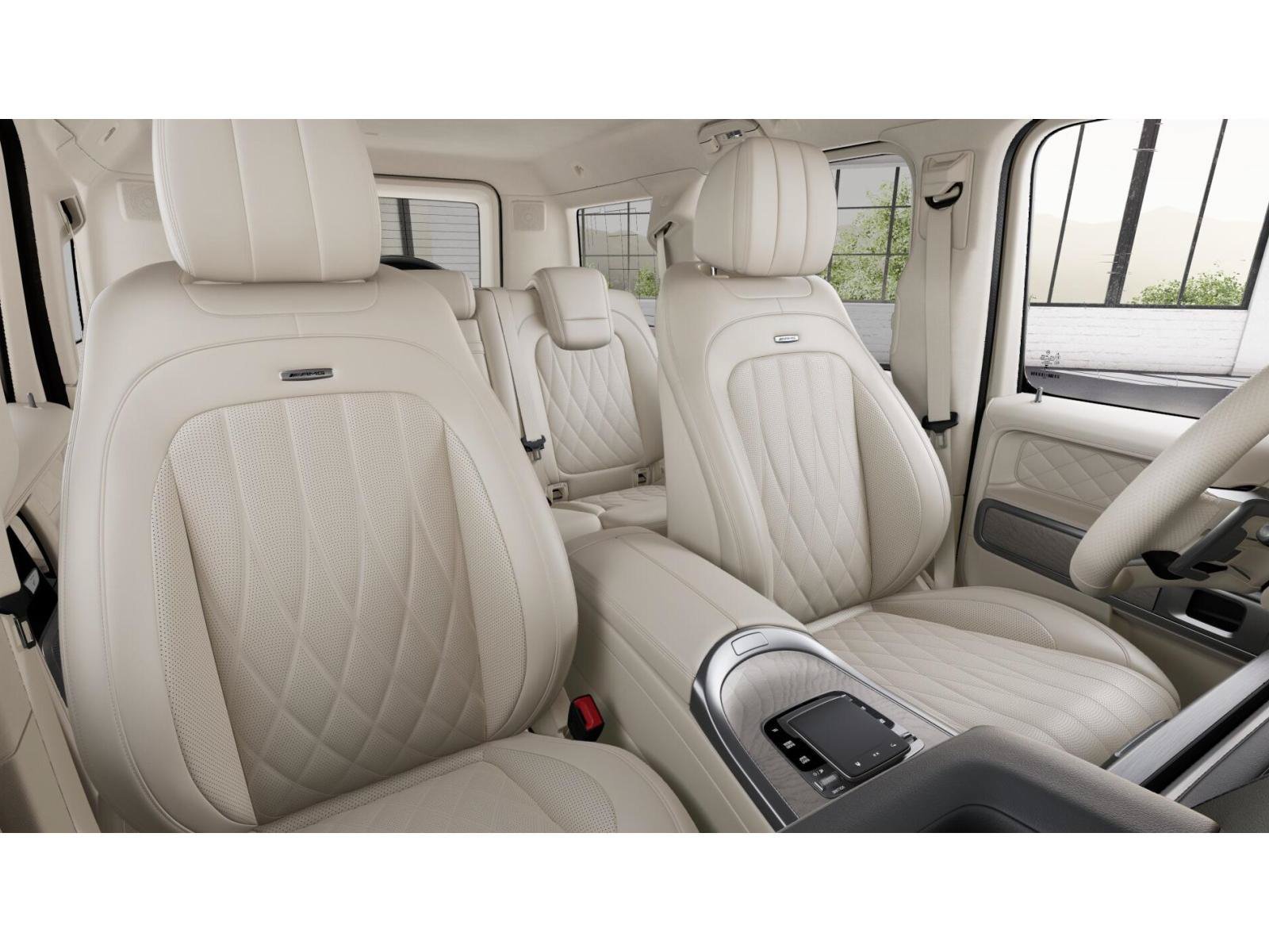 New 2027 MANUFAKTUR Moonlight White Metallic Mercedes-Benz AMG® G 63 SUV image 49