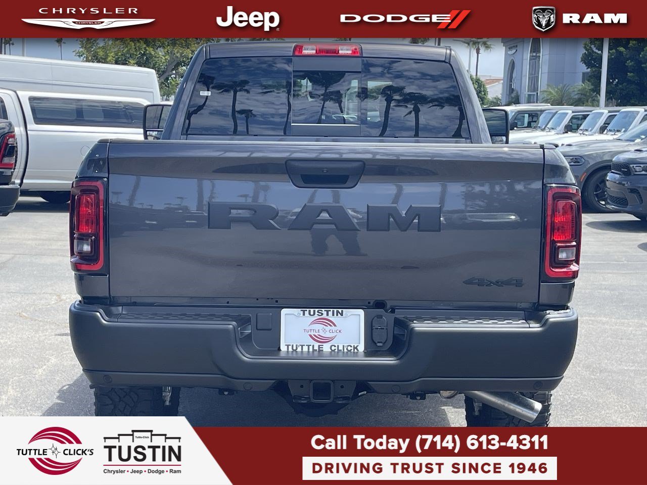 New 2026 Granite Crystal Metallic Clearcoat RAM Tradesman image 5