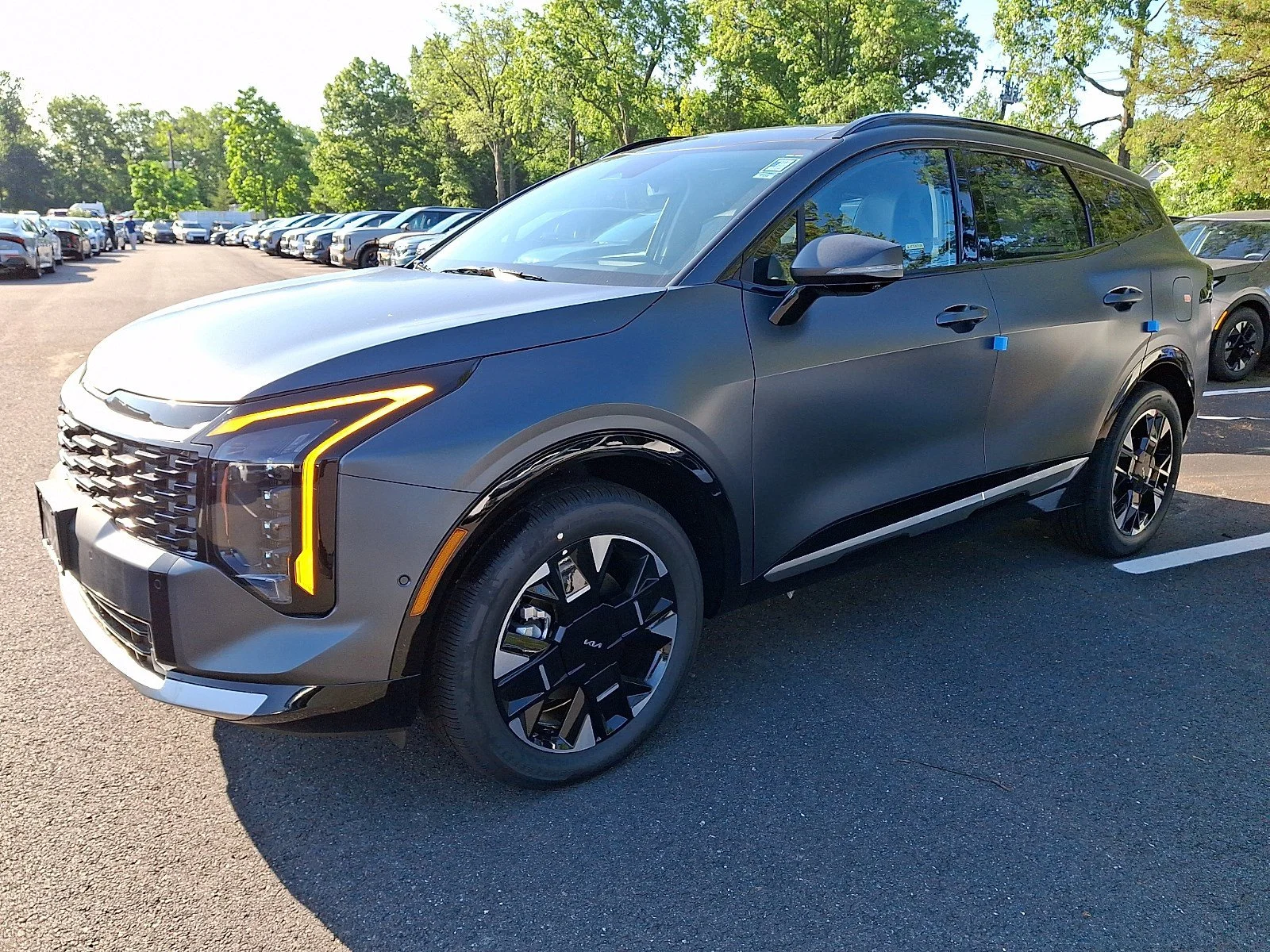 New 2026 Shadow Matte Gray Kia SX Prestige image 3