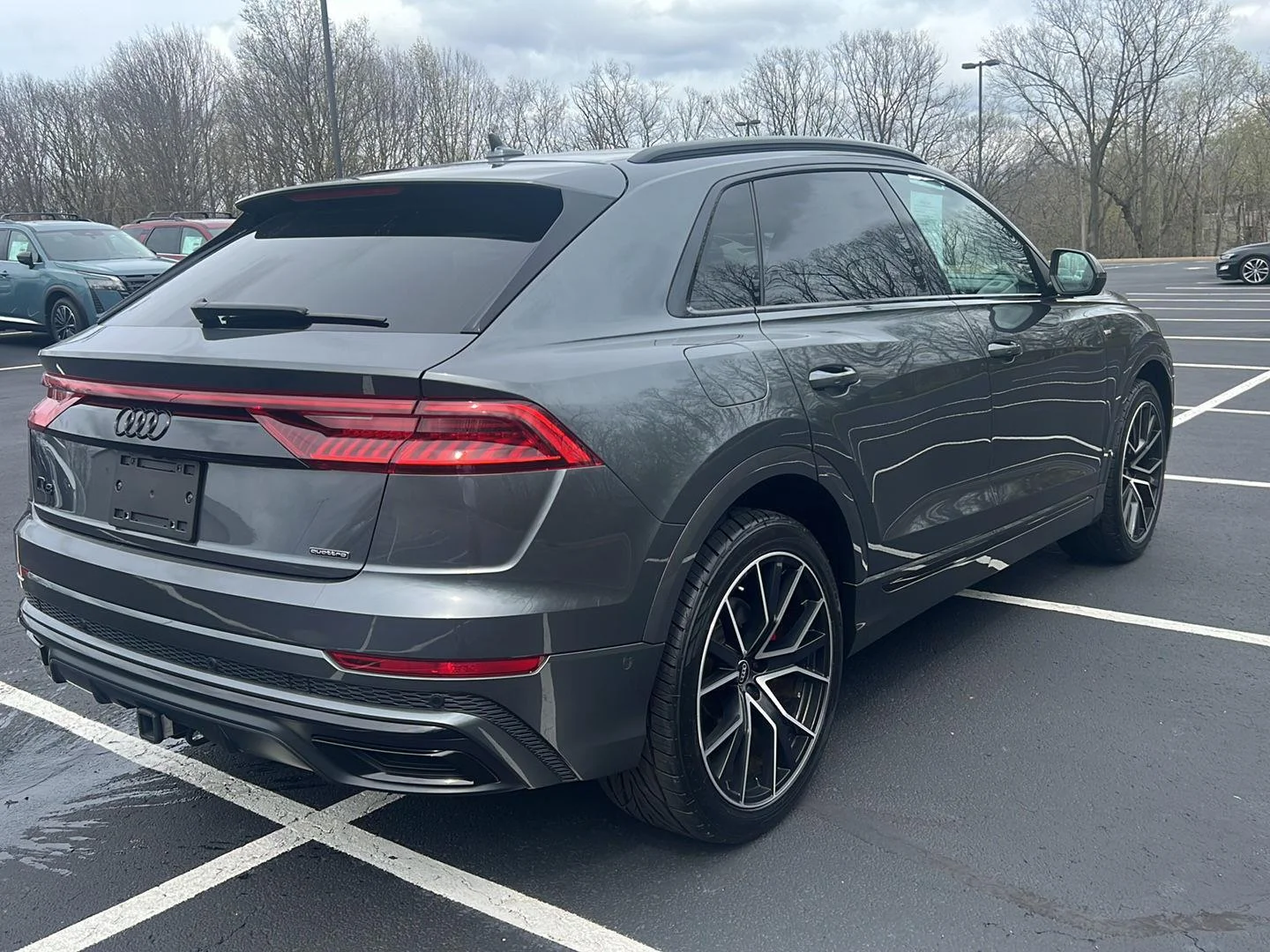 Used 2021 Daytona Gray Pearl Effect Audi Prestige image 5