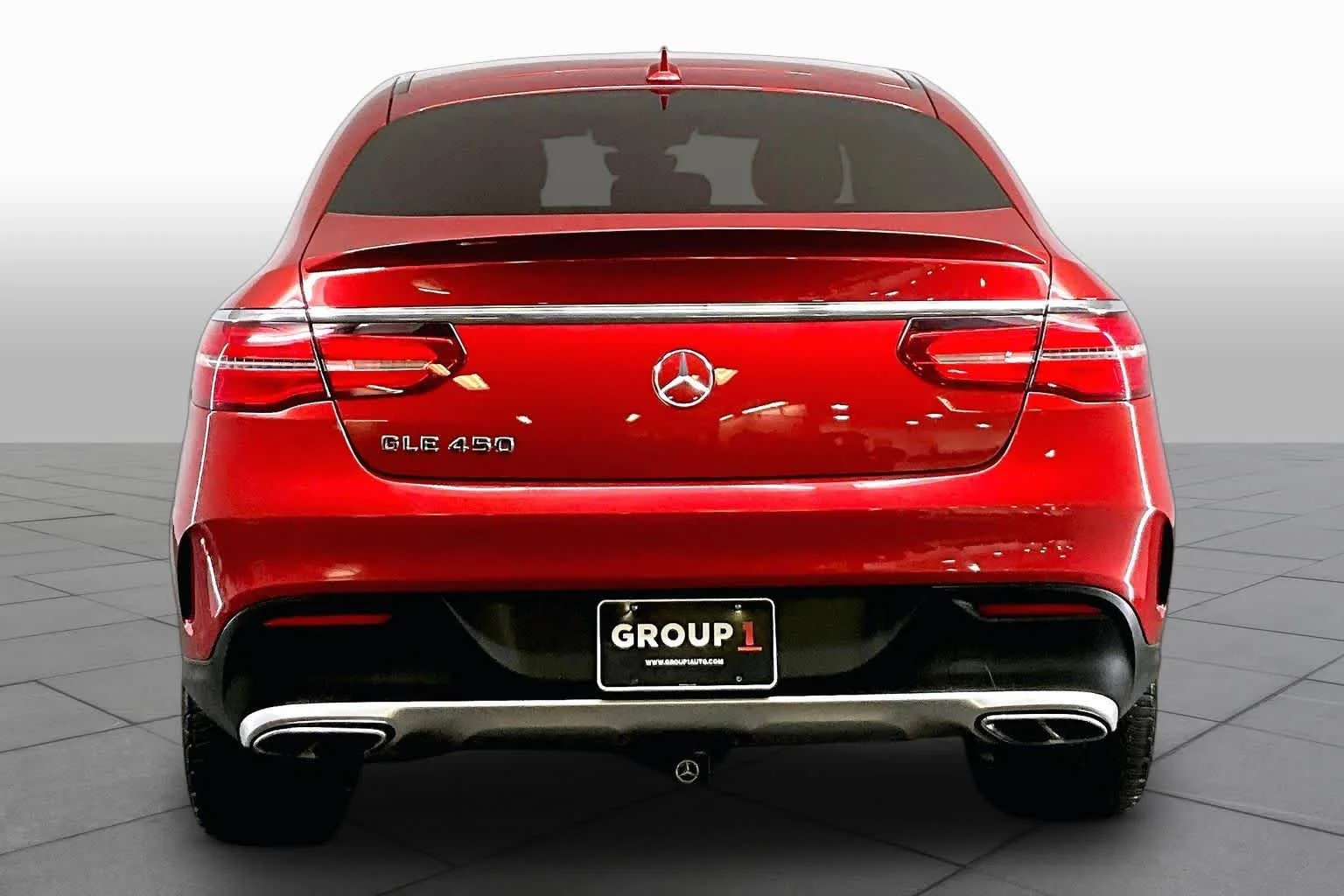 Used 2016 designo Cardinal Red Metallic Mercedes-Benz GLE 450 AMG® image 5