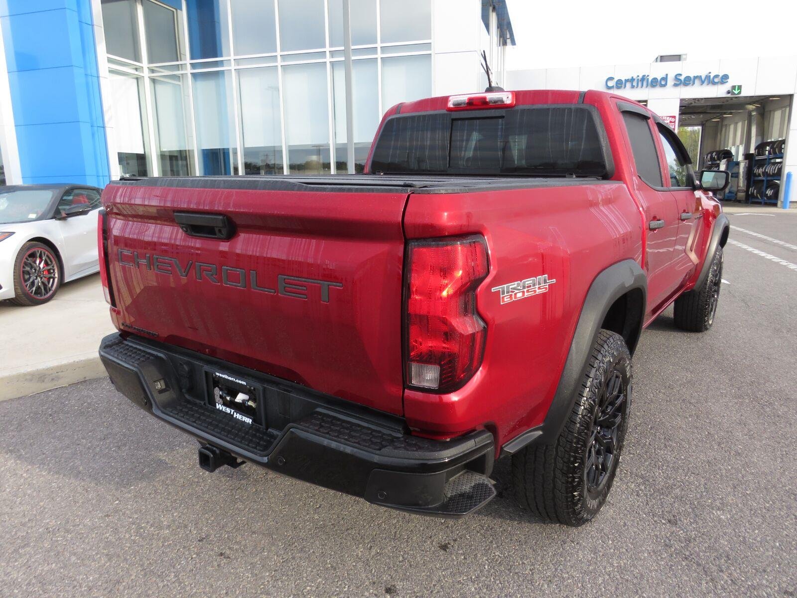 Used 2026 Radiant Red Tintcoat Chevrolet 4WD Trail Boss image 8