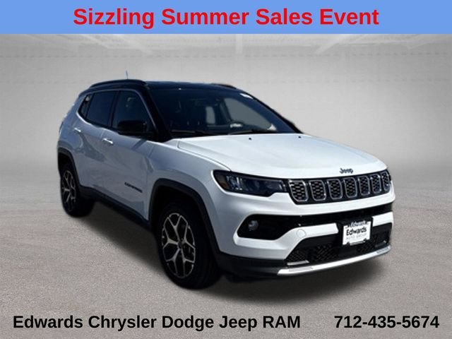 New 2026 Bright White Clear-Coat Exterior Paint Jeep Limited image 1