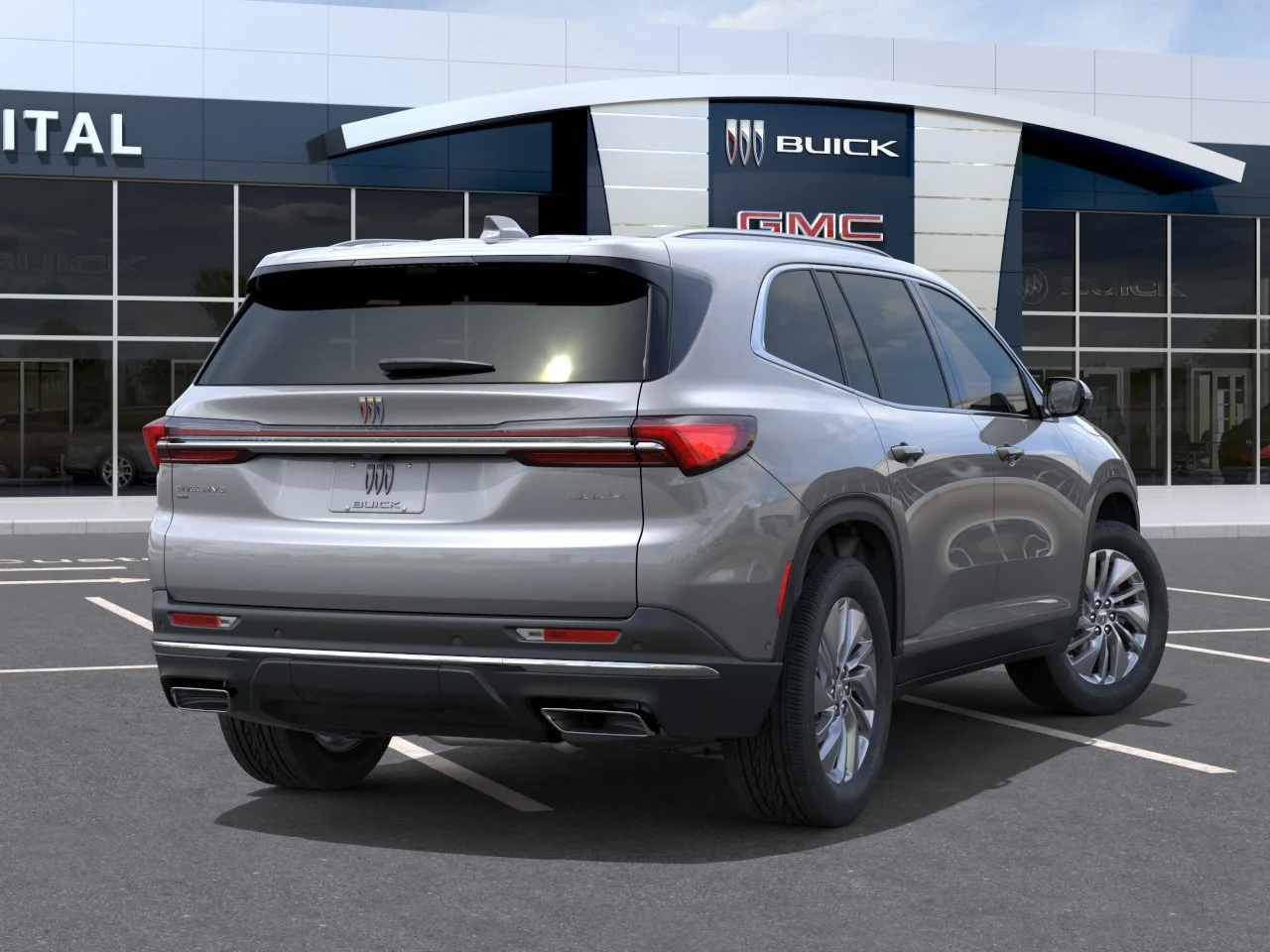New 2027 Moonstone Grey Metallic Buick Preferred AWD image 5