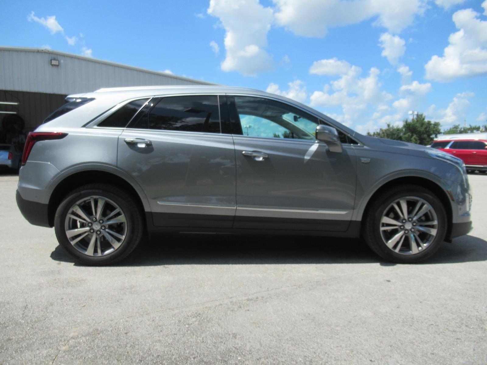 Used 2024 Argent Silver Metallic Cadillac Premium Luxury image 2