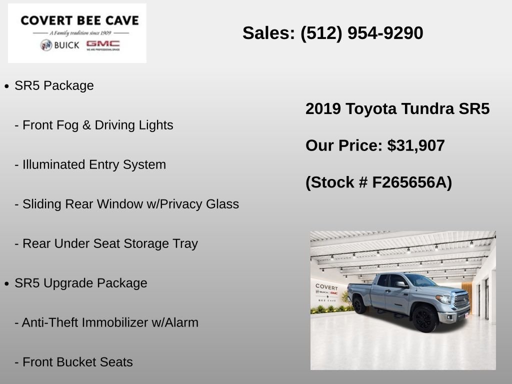 Used 2019 Gray Toyota SR5 image 7