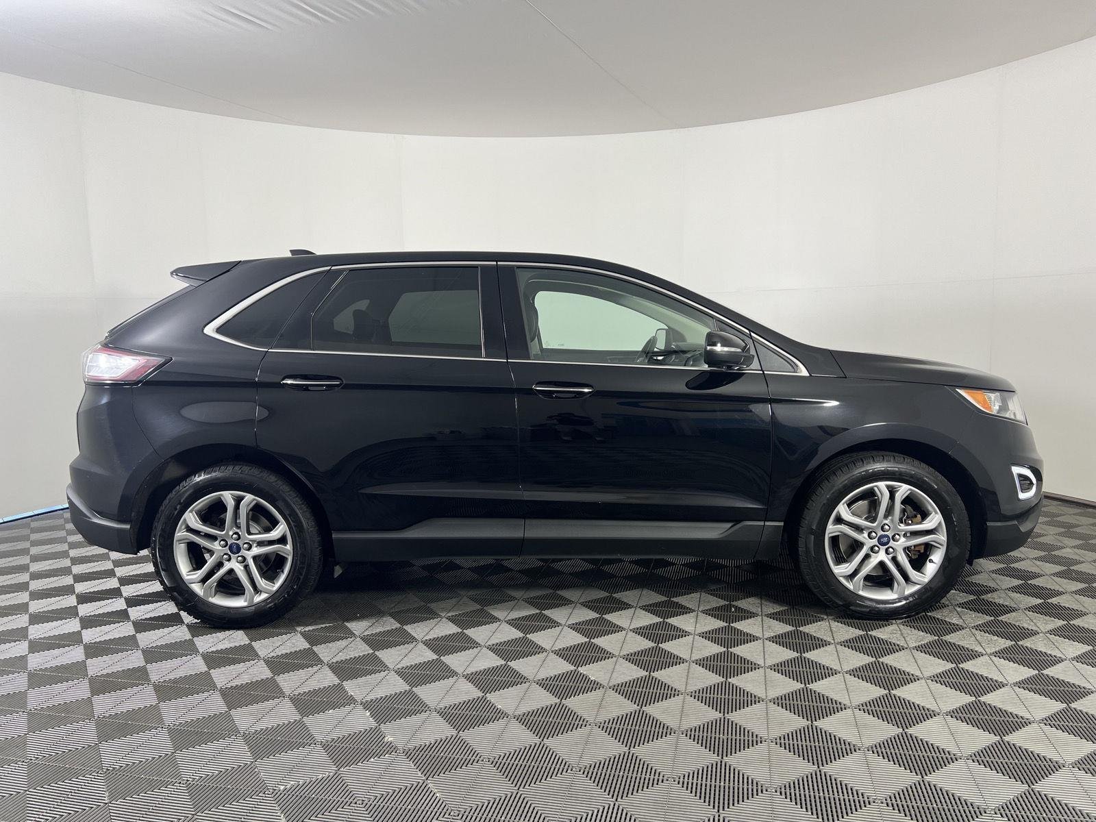 Used 2018 Shadow Black Ford Titanium image 2