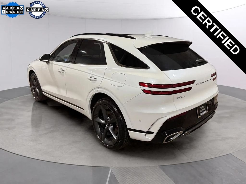 Certified Used 2026 White Genesis 2.5T Sport Prestige image 5