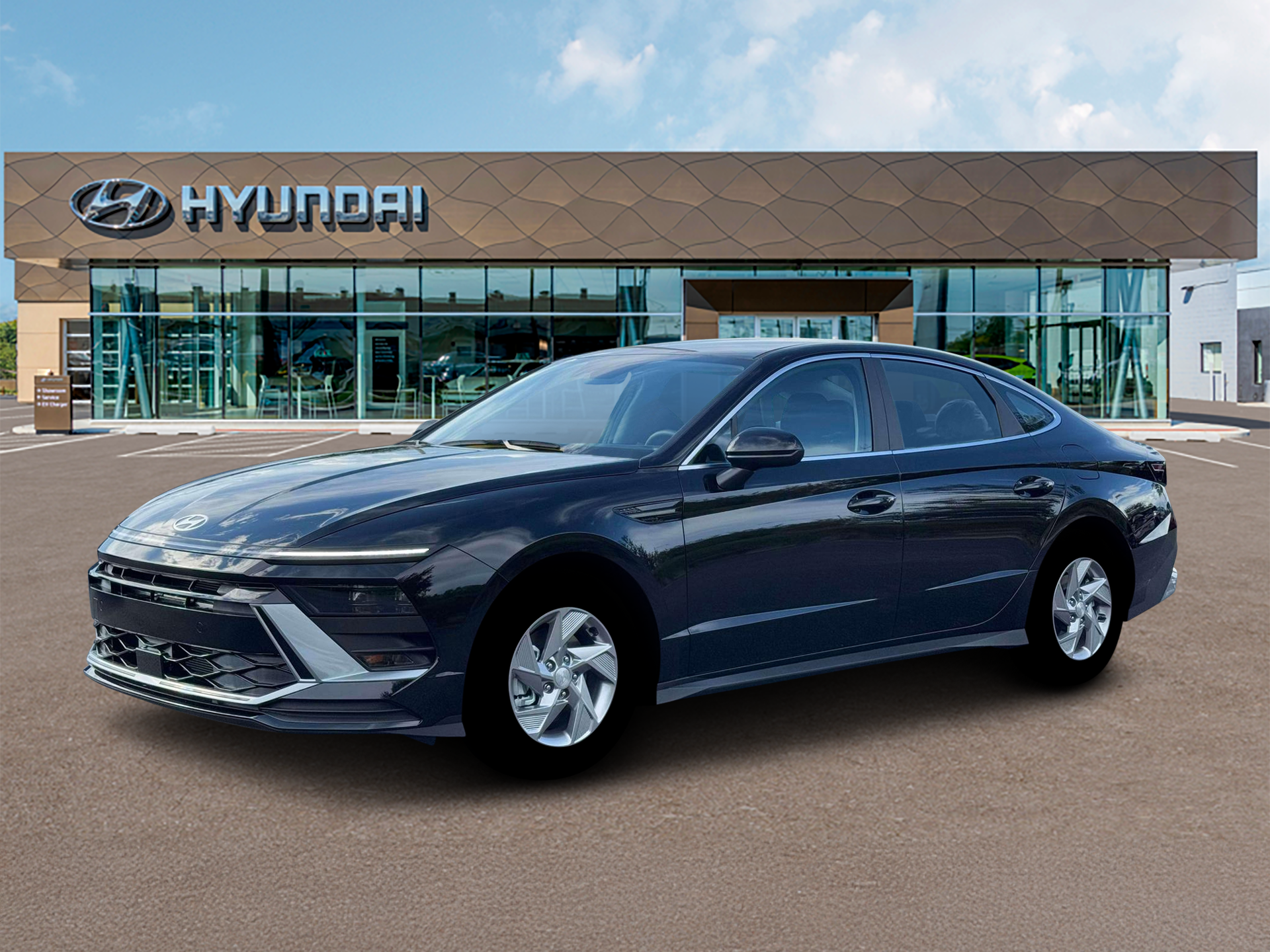 New 2026 Black Hyundai SE image 2