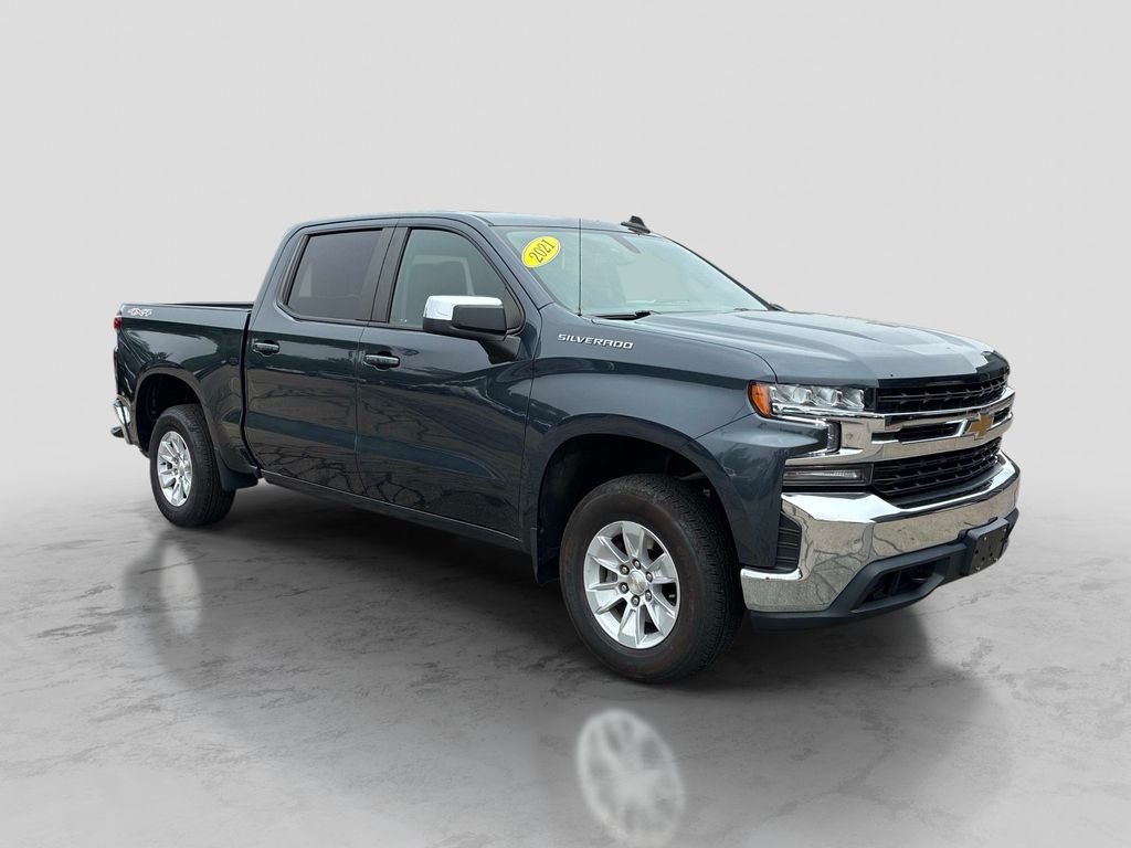 Used 2021 Gray Chevrolet LT image 3