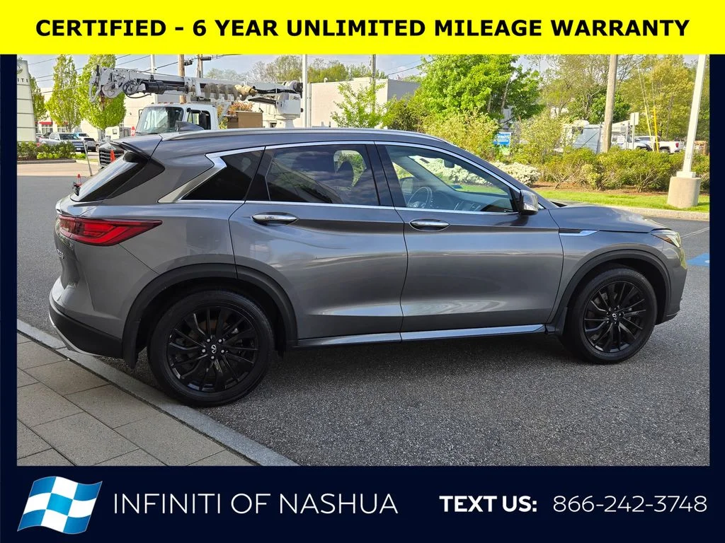 Certified Used 2023 Gray INFINITI LUXE image 13