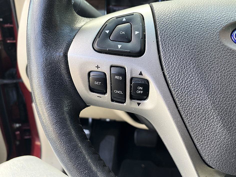 Used 2014 Ruby Red Metallic Ford Limited image 13