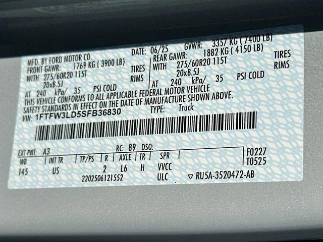 Used 2025 White Ford XLT image 31