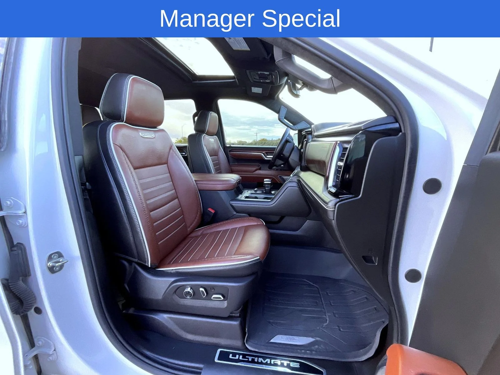 Used 2024 White GMC Denali Ultimate image 16