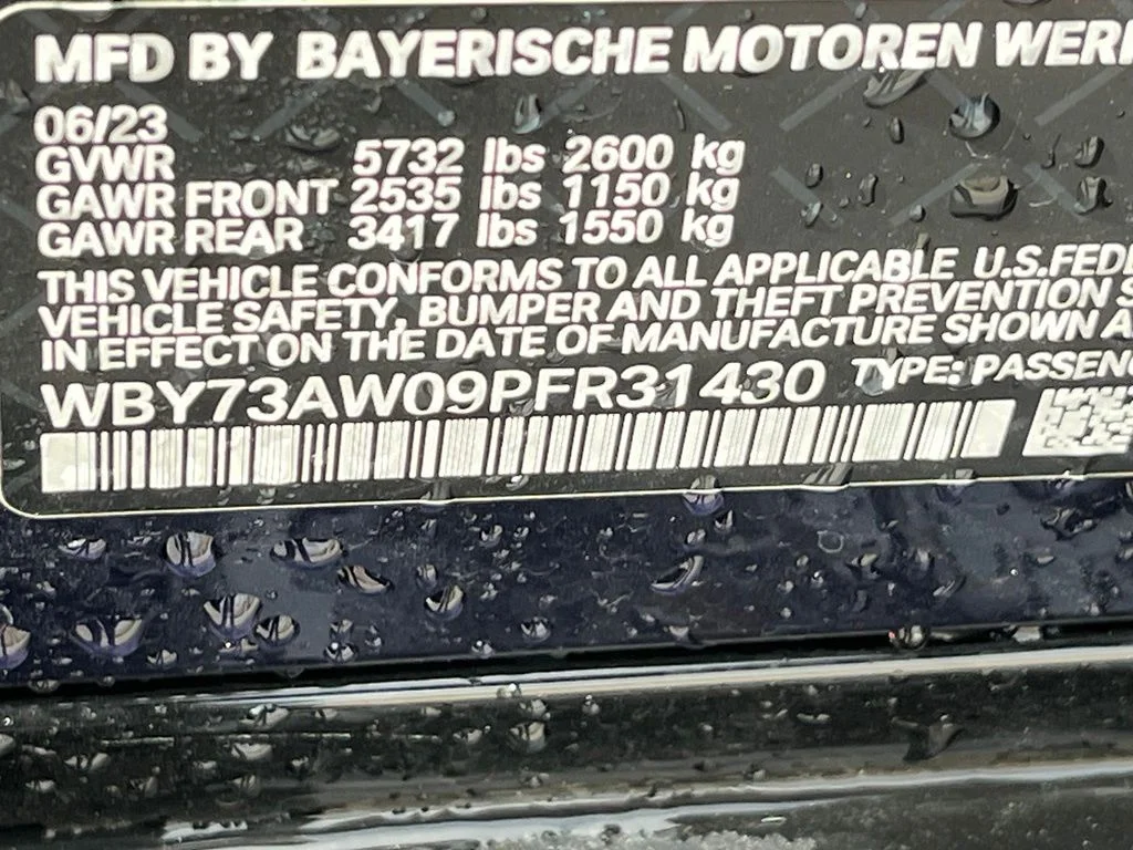 Certified Used 2023 Blue BMW eDrive40 image 19