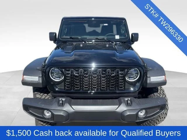 New 2026 Black Clear-Coat Exterior Paint Jeep Willys image 2