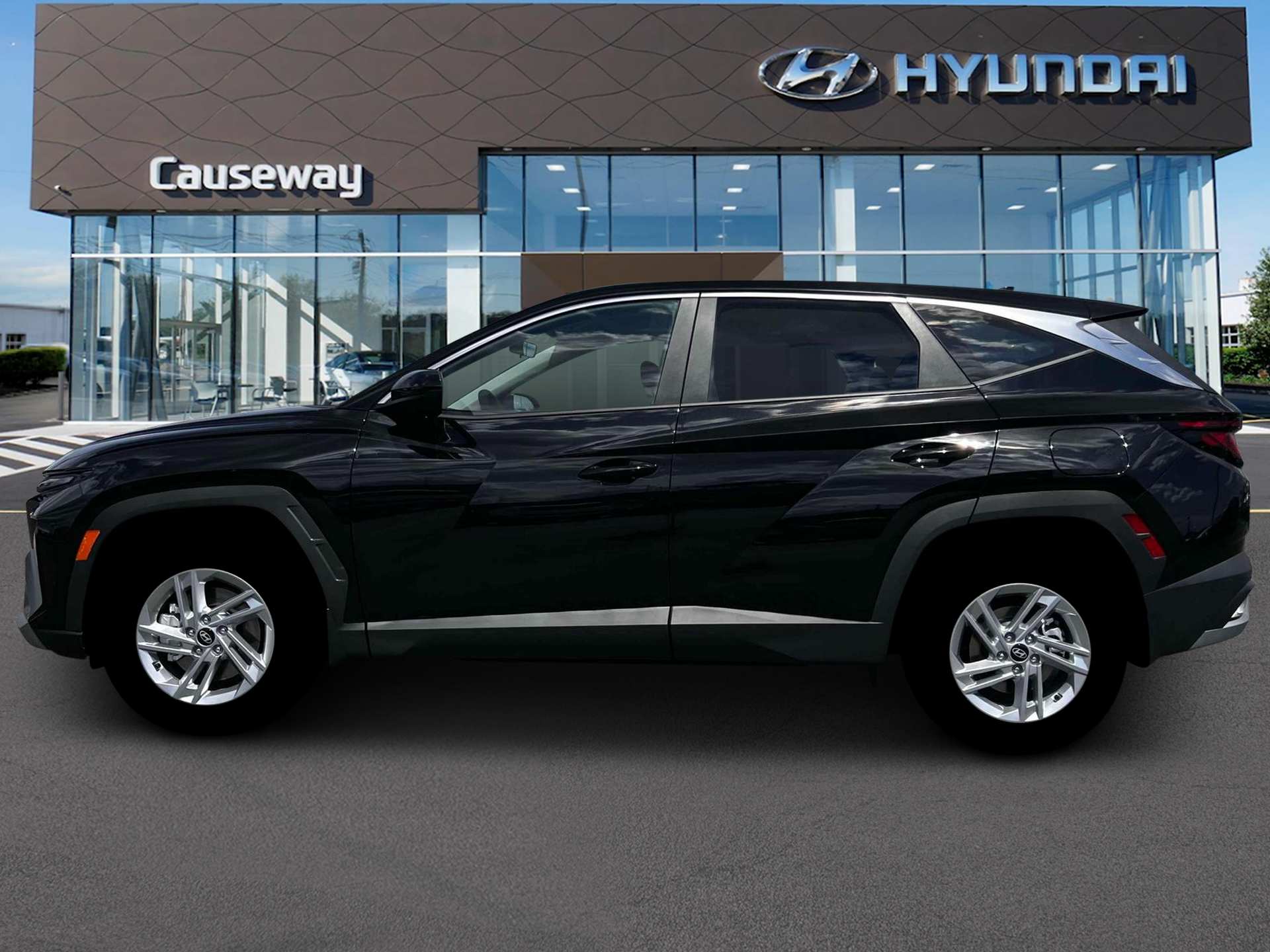 New 2026 Black Hyundai SE AWD image 3