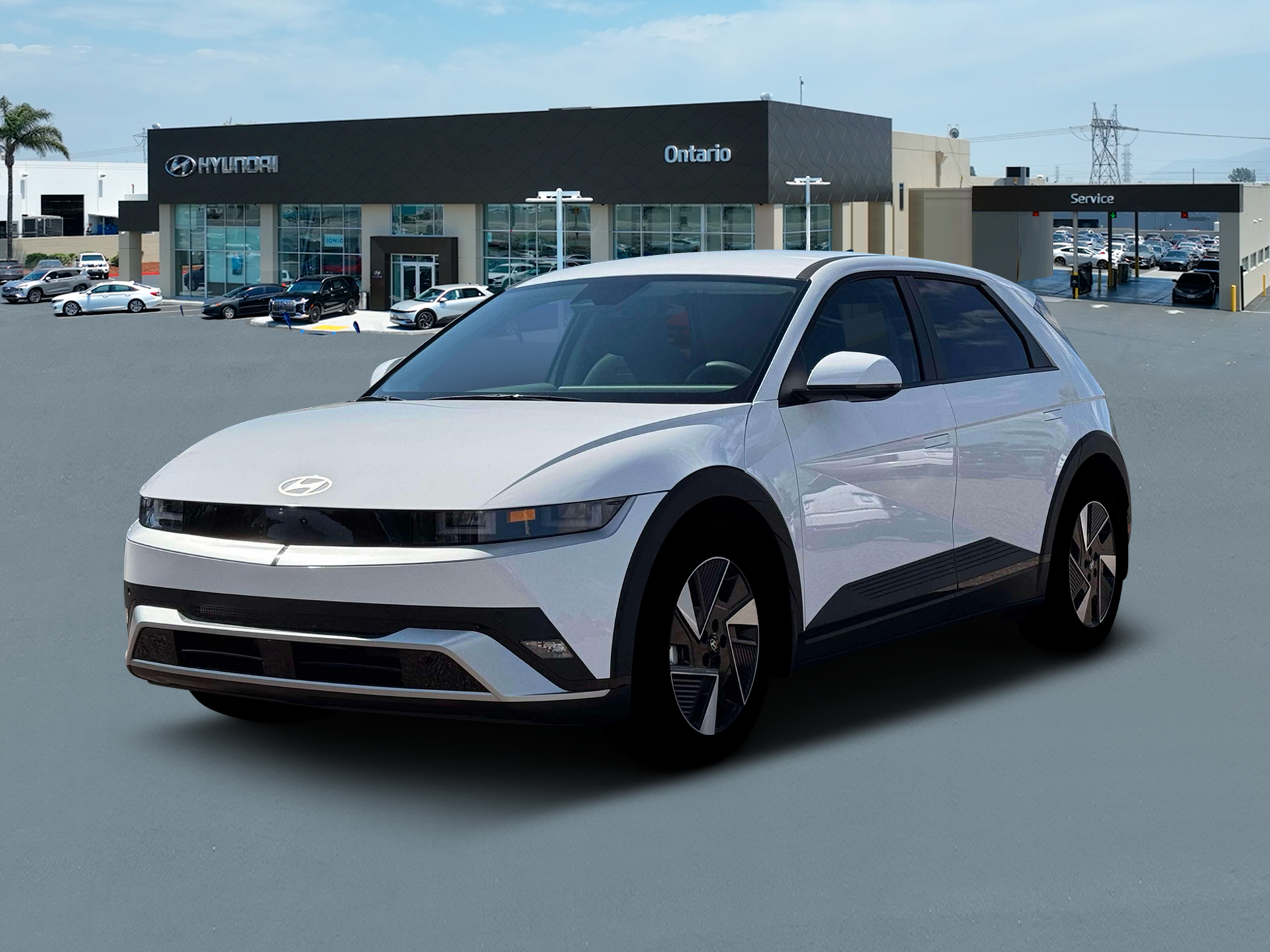 New 2026 White Hyundai SEL image 1