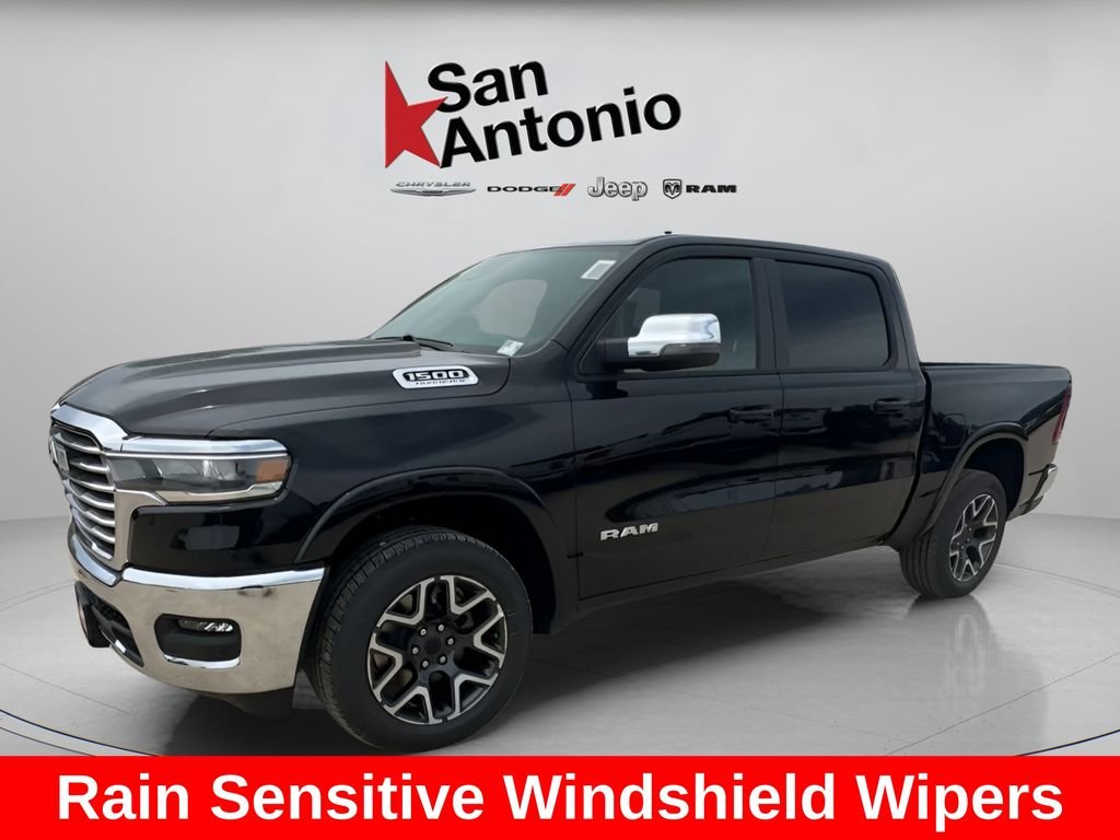 New 2026 Diamond Black Crystal Pearl-Coat Exterior Paint RAM Laramie image 7