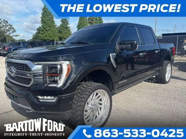 Used 2021 Black Ford Limited image 1