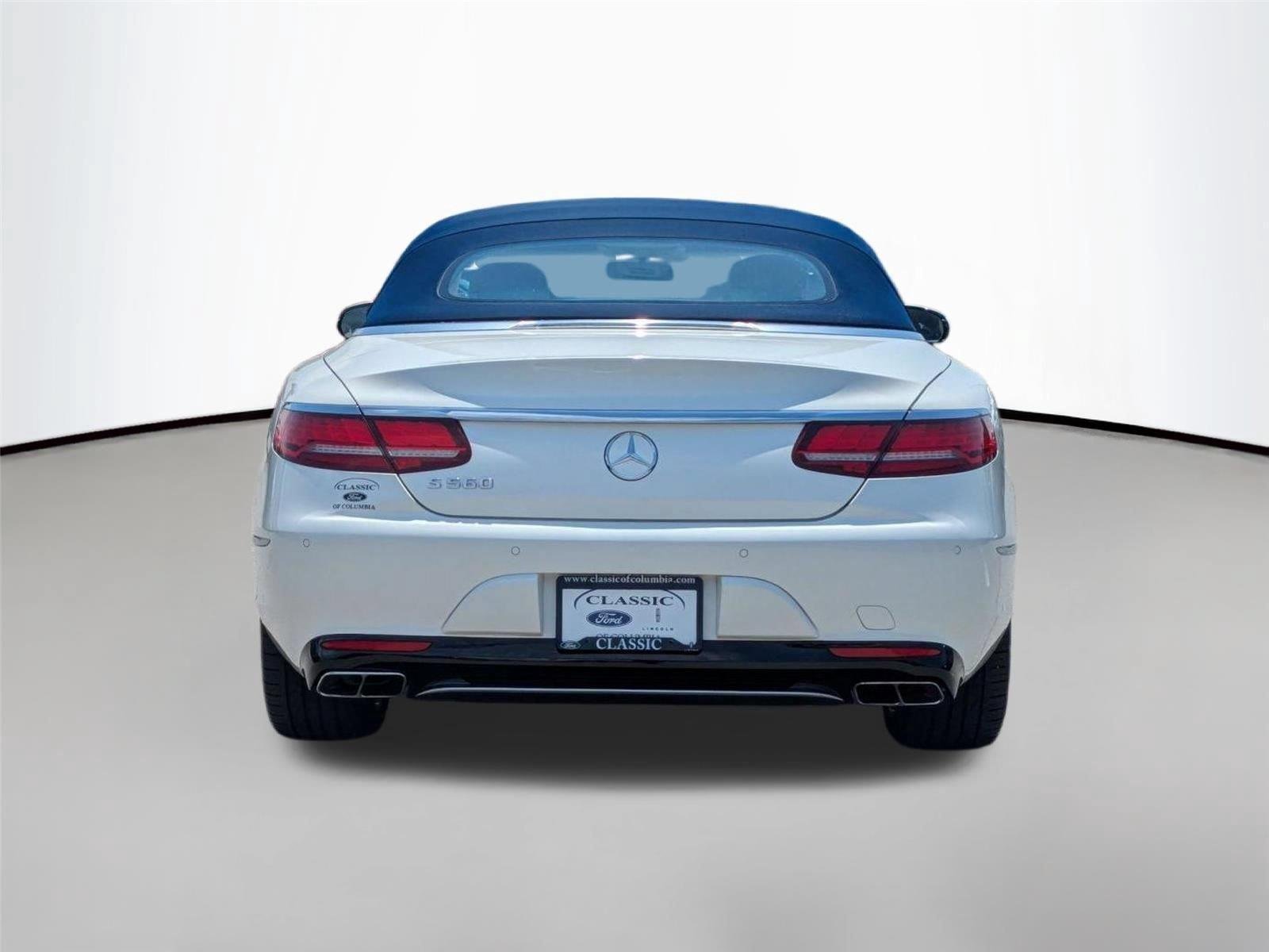 Used 2018 designo Diamond White Metallic Mercedes-Benz S 560 image 6