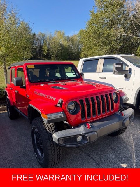 Used 2022 Red Jeep Unlimited Rubicon image 2