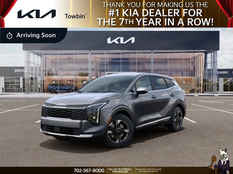 New 2026 Steel Gray Kia LX image 1