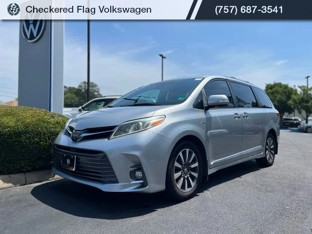 Used 2019 Celestial Silver Metallic Toyota Limited Premium 7 Passenger image 1
