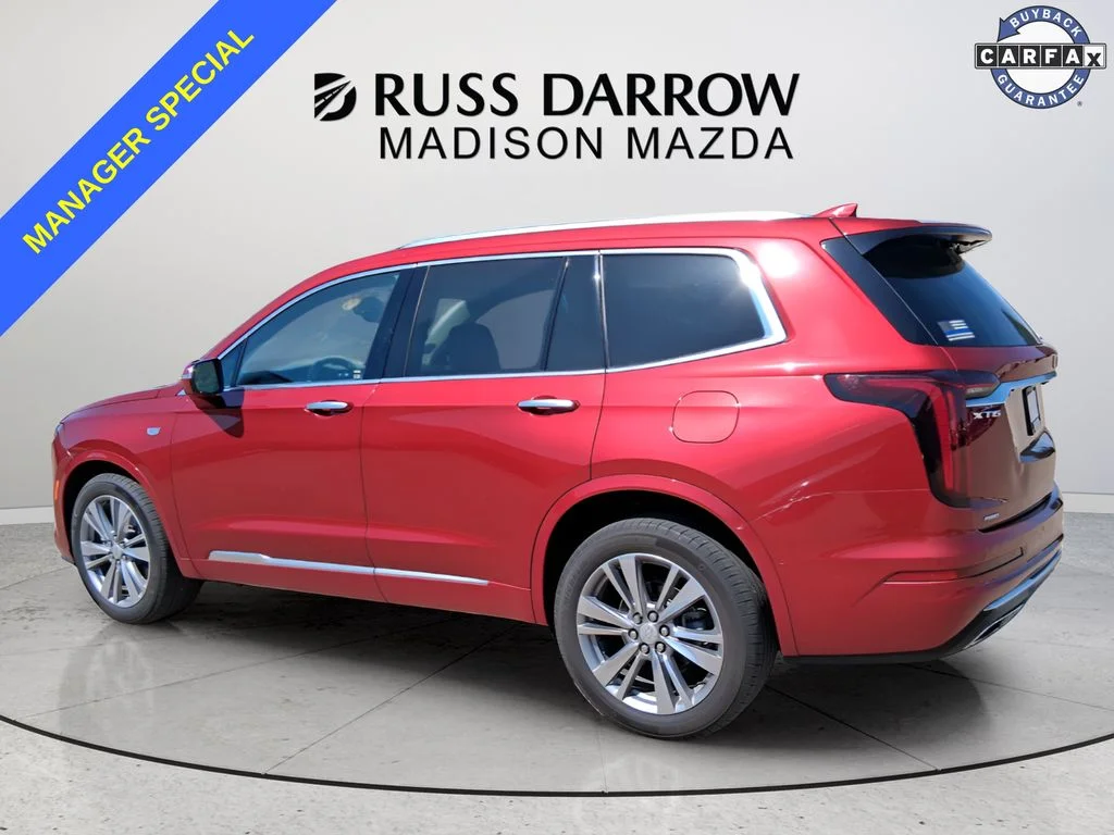 Used 2023 Red Cadillac Premium Luxury image 3