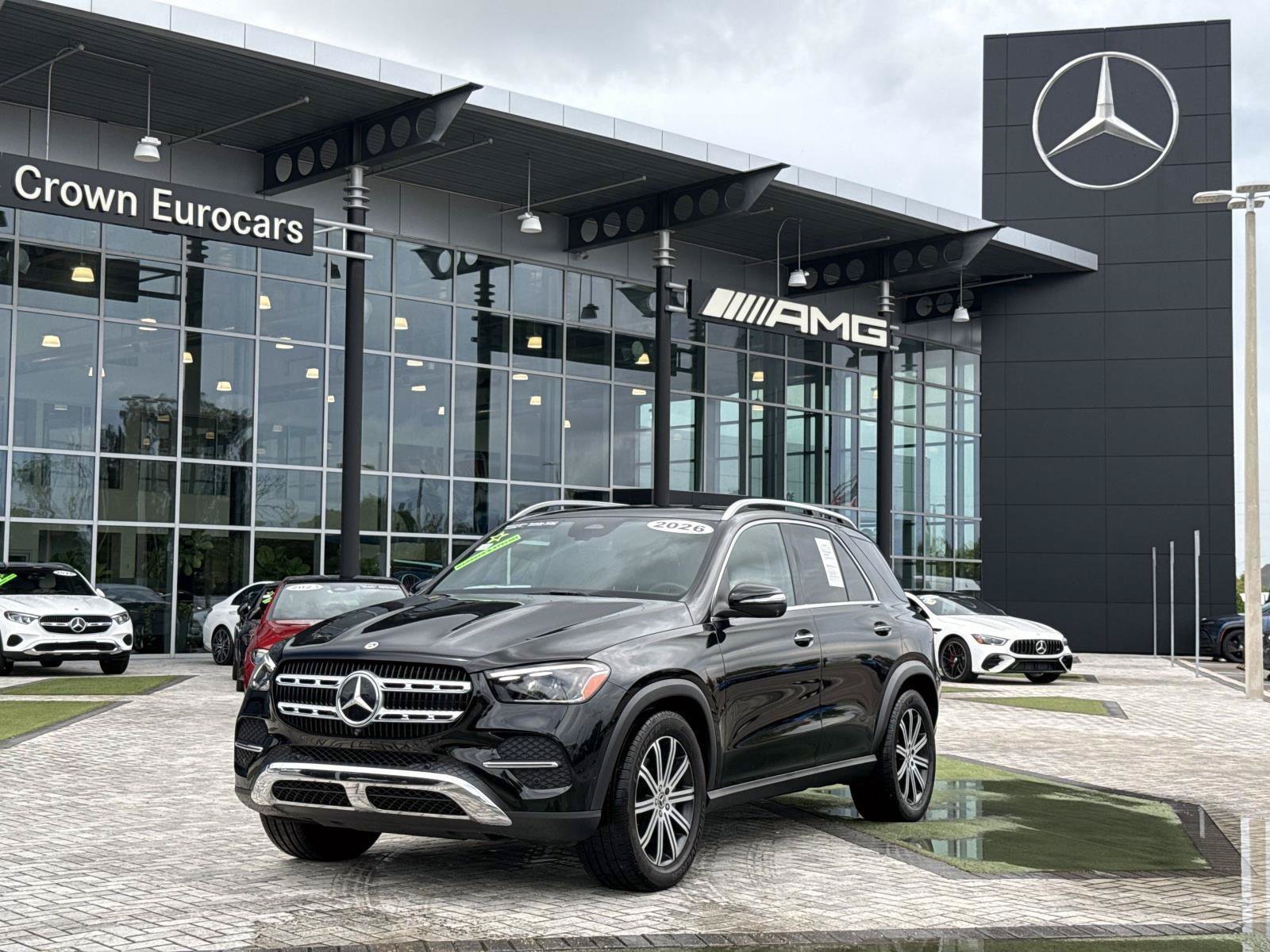 Certified Used 2026 Obsidian Black Metallic Mercedes-Benz 350 image 1