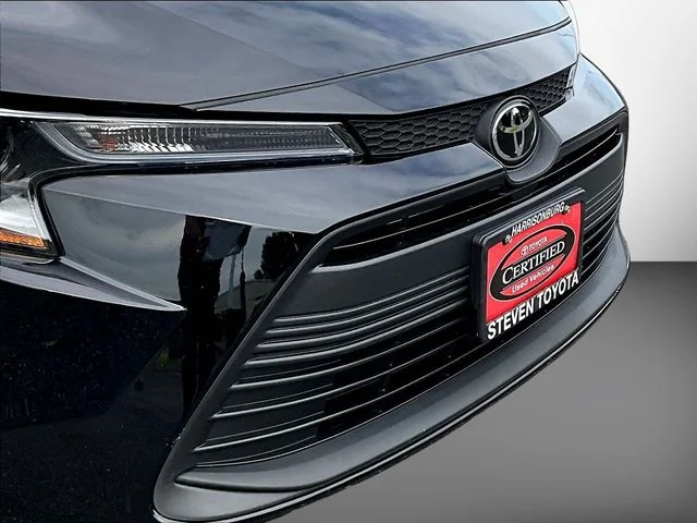 Certified Used 2025 Black Toyota LE image 37
