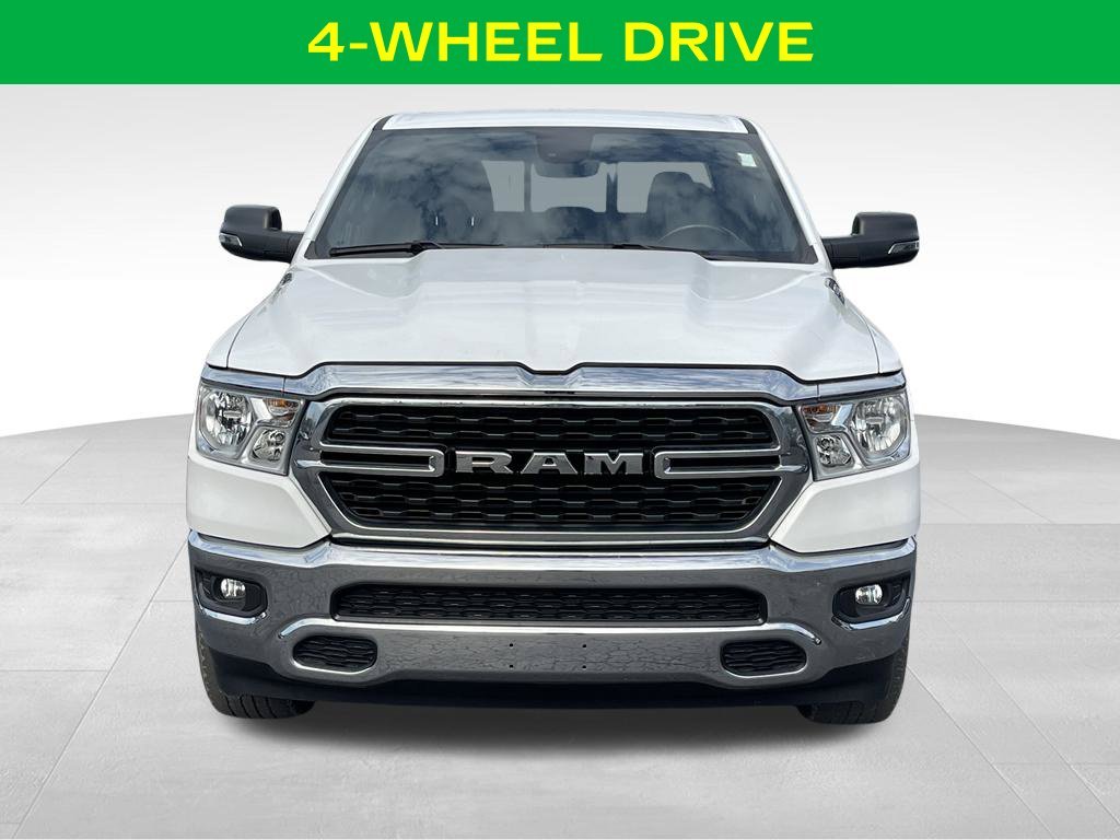 Used 2023 Bright White Clearcoat RAM Big Horn image 3