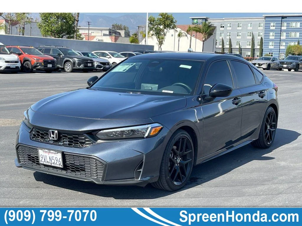 Used 2025 METEORITE GRAY METALLIC Honda Sport image 1