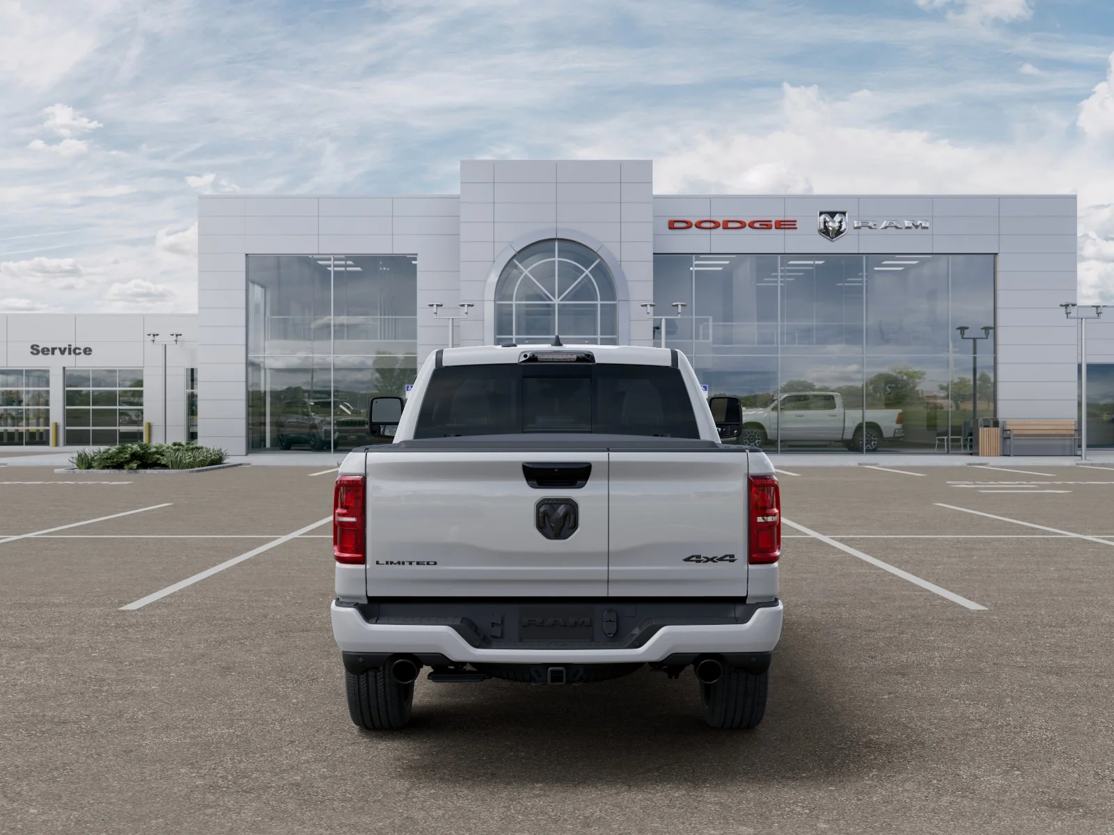 New 2026 Bright White Clearcoat RAM Limited image 34
