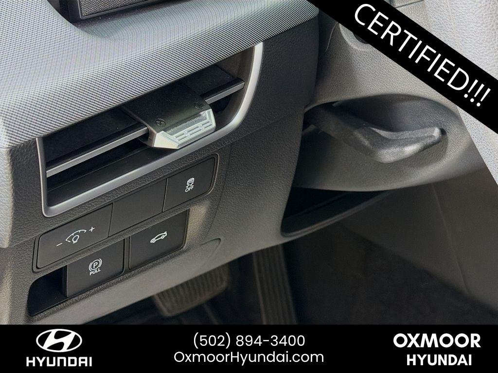 Certified Used 2024 Transmission Blue Hyundai SEL image 10