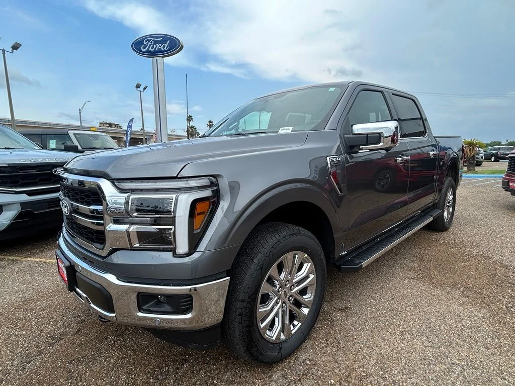 New 2026 Carbonized Gray Metallic Ford Lariat® image 3