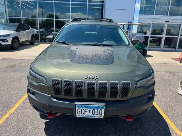 Used 2020 Green Jeep Trailhawk image 2