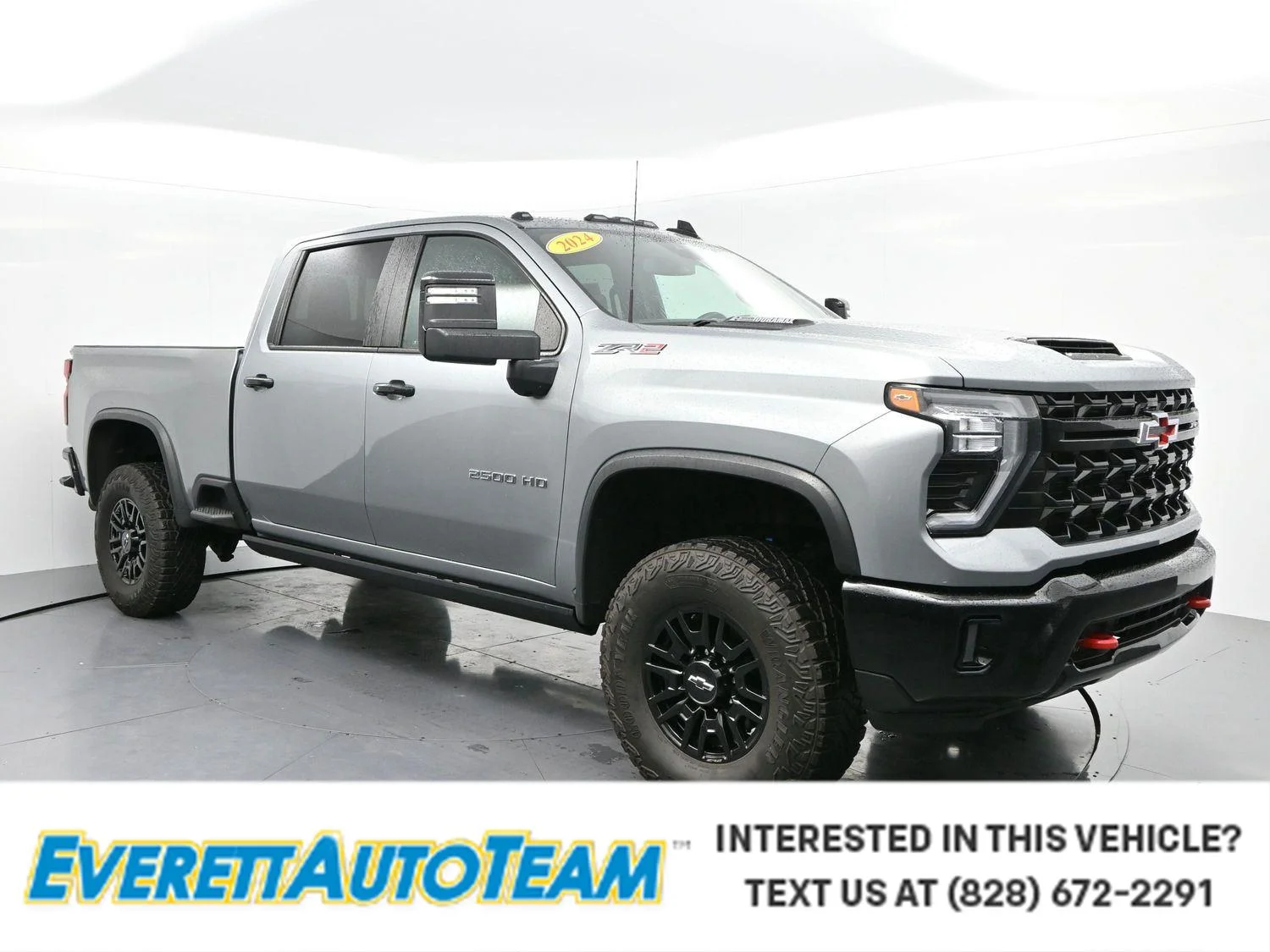 Used 2024 Sterling Gray Metallic Chevrolet ZR2 image 1