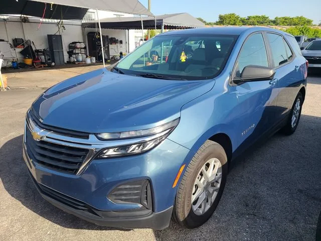 Used 2024 Lakeshore Blue Metallic Chevrolet LS image 1