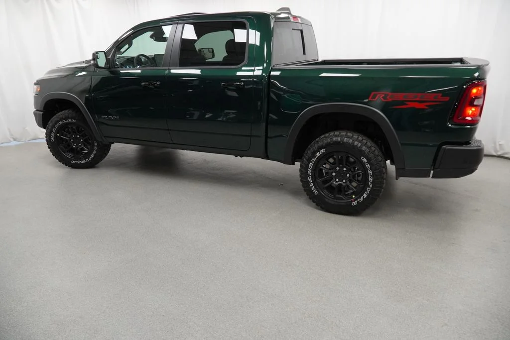 New 2026 Serrano-Green Metallic Exterior Paint RAM Rebel image 13