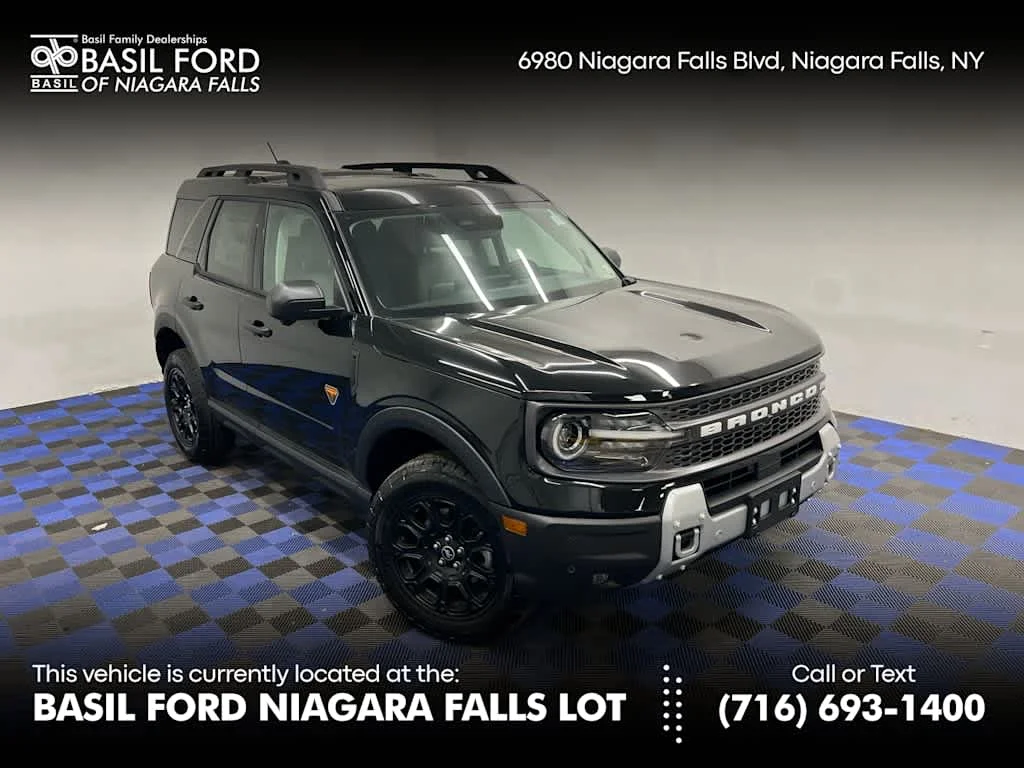 New 2026 Shadow Black Ford Badlands image 1